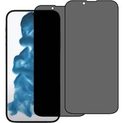 [2-PACK] Privacy iPhone 14 Plus Skärmskydd Härdat Glas